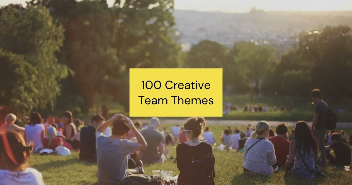 100 Creative Team Themes for Fun and Effective Team Building